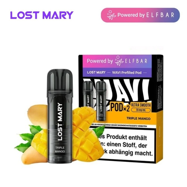 Lost Mary Wavi - Triple Mango - Prefilled Pod 2ml/ Stück